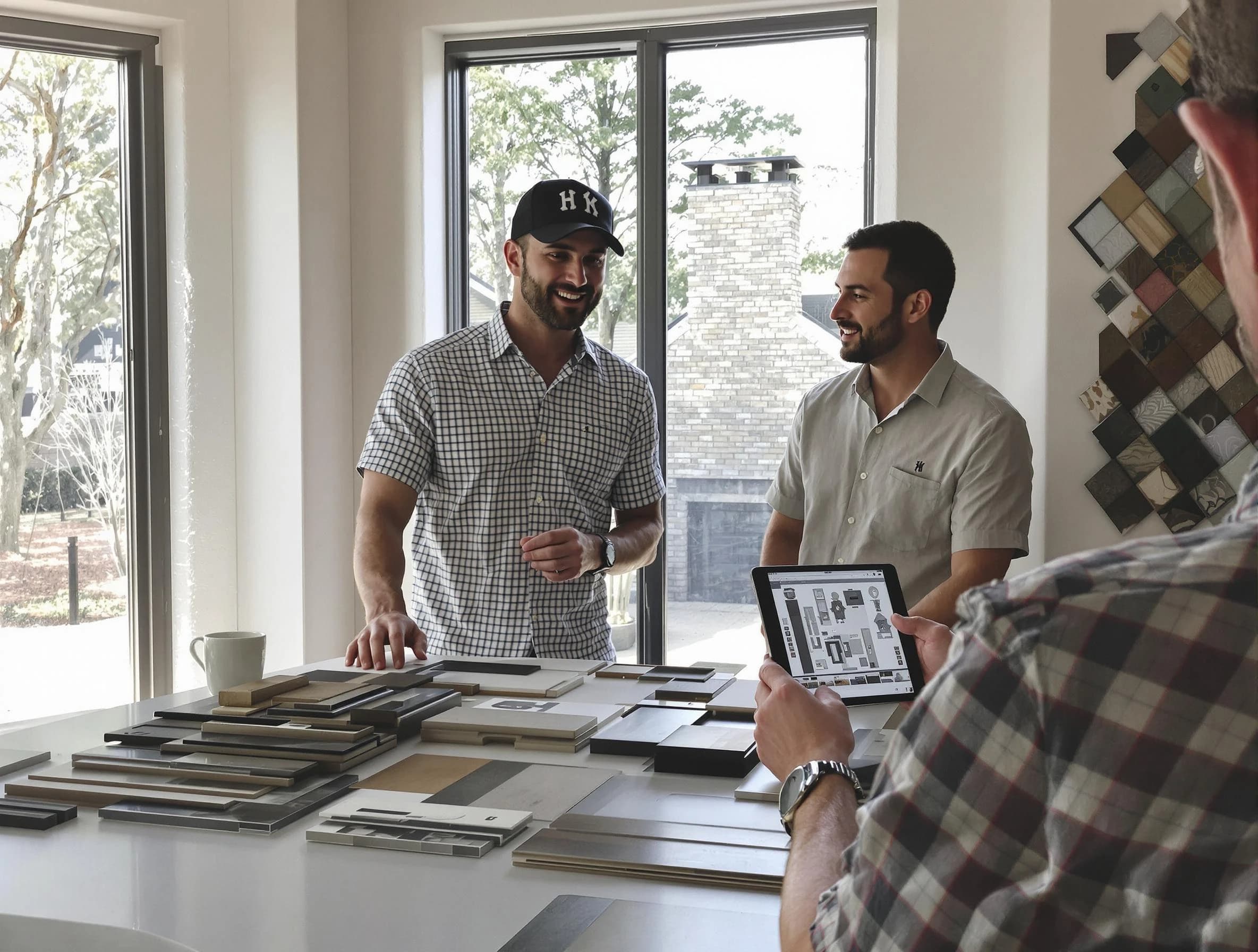 Chartiers Chimney Sweep remodeling a chimney and fireplace in Chartiers, PA