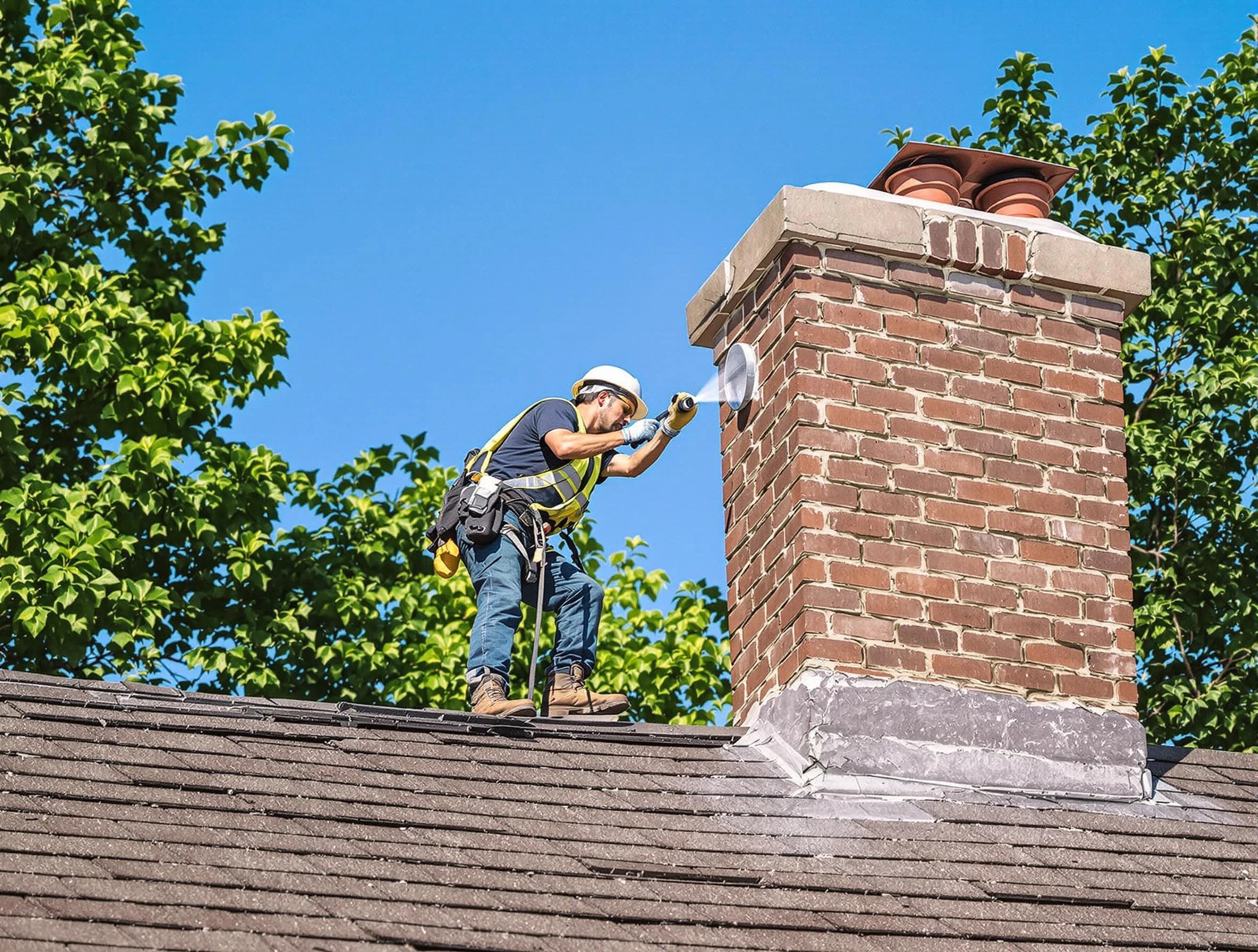 Chartiers Chimney Sweep performing an inspection with advanced tools in Chartiers, PA