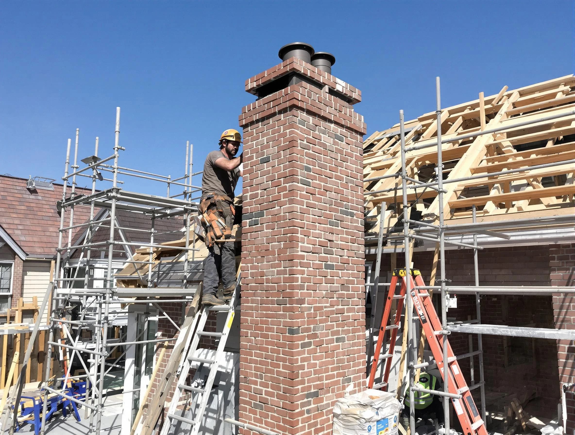 New chimney installation completed by Chartiers Chimney Sweep in Chartiers, PA