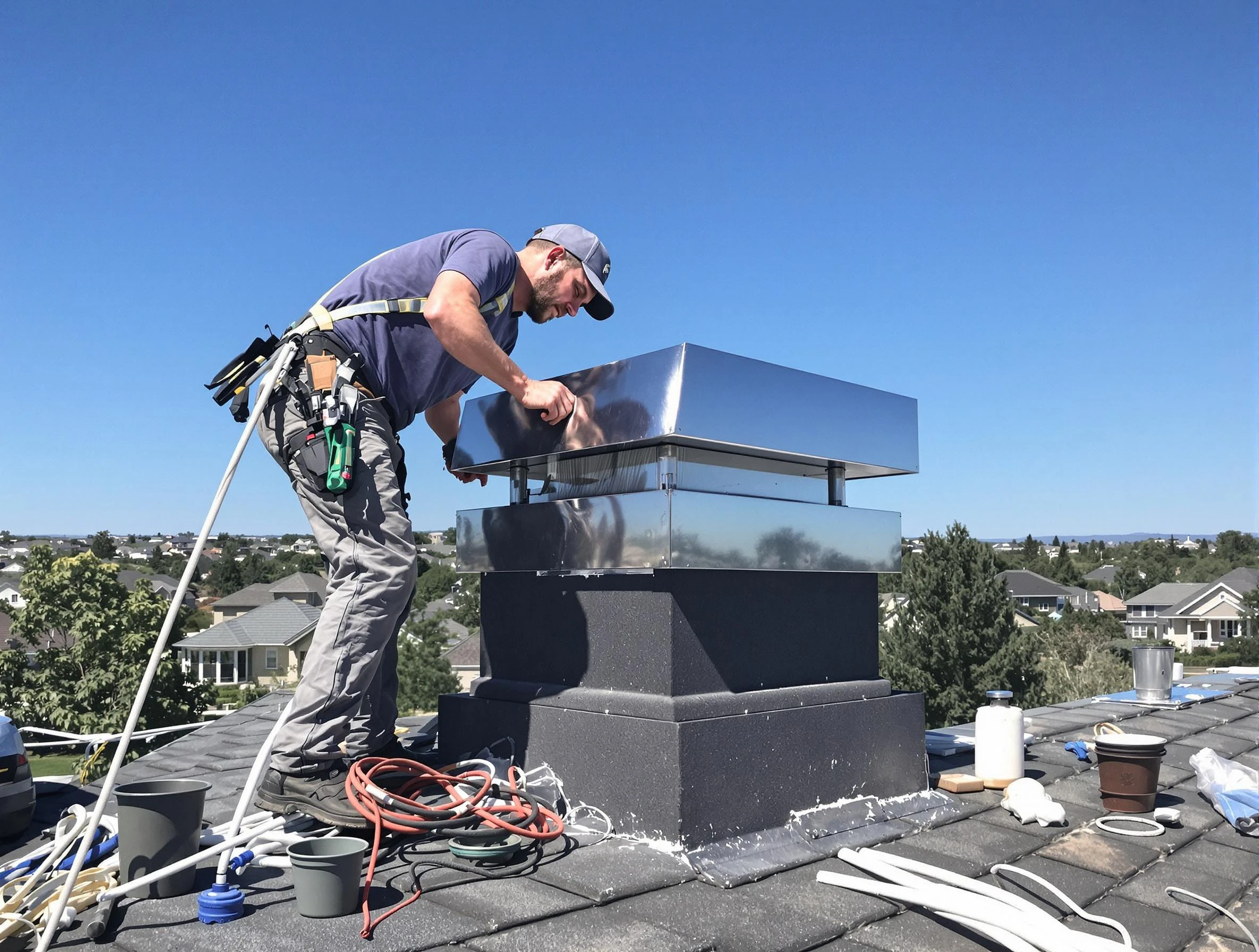 Chimney Cap Services in Chartiers