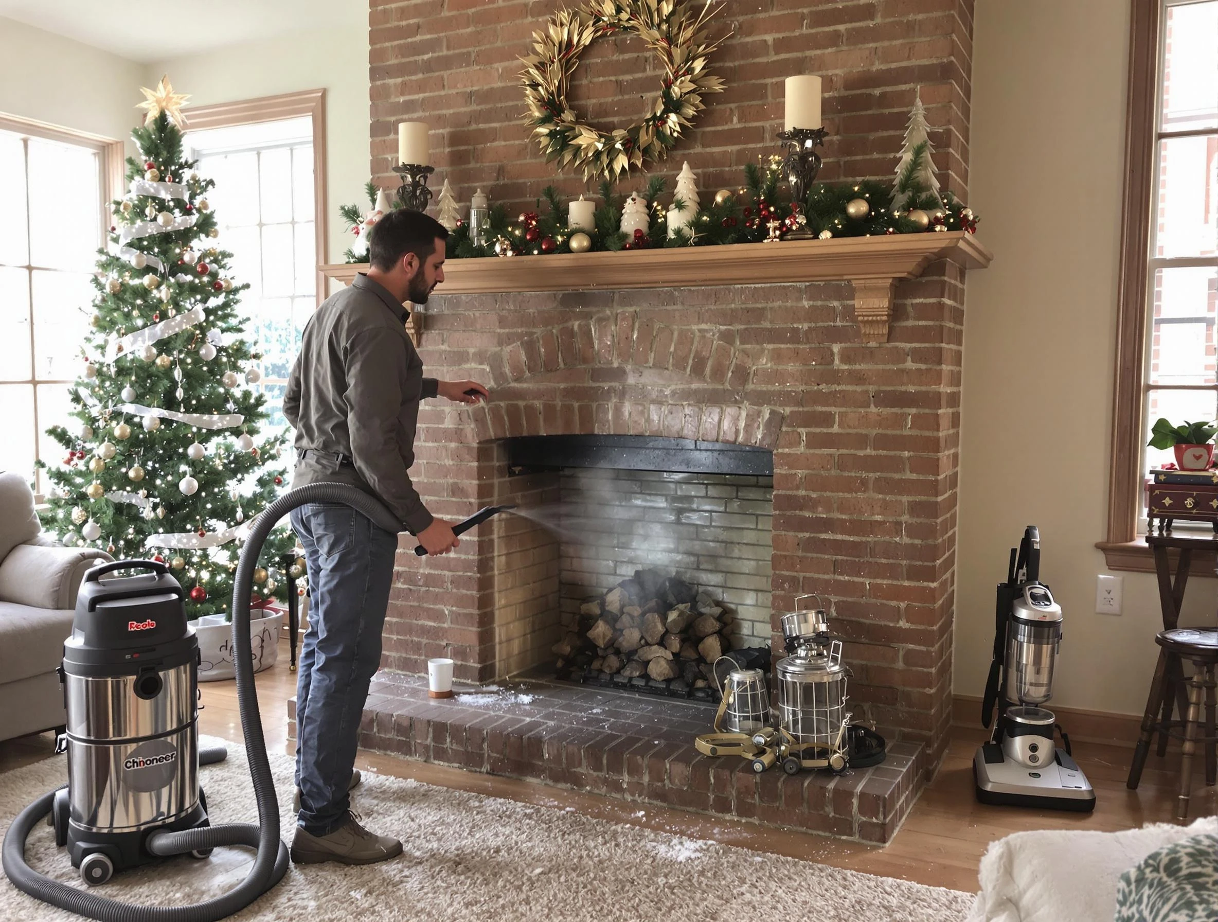 Fireplace Cleaning in Chartiers