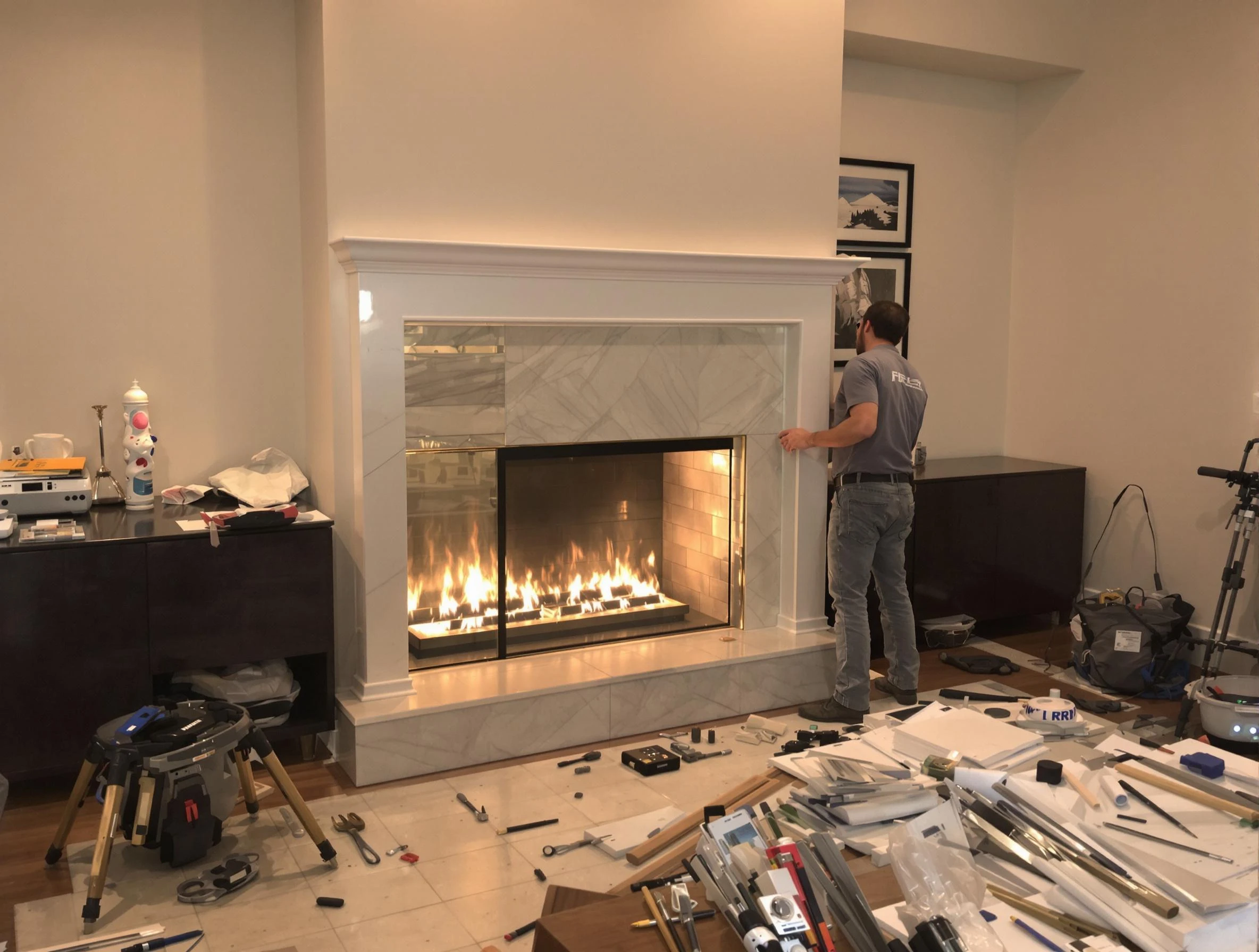 Fireplace Installation in Chartiers