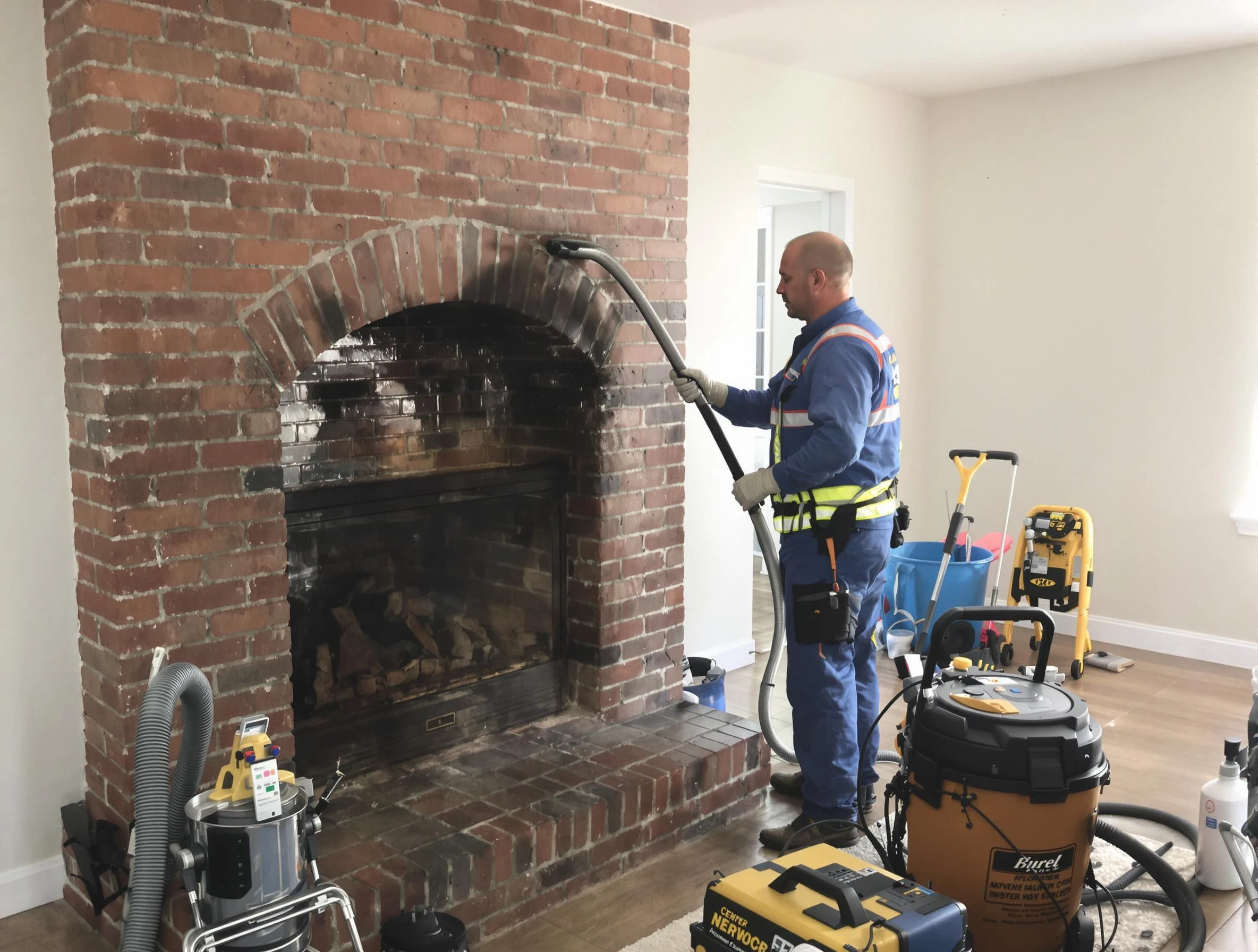 Chartiers Chimney Sweep expert performing detailed chimney sweep in Chartiers, PA